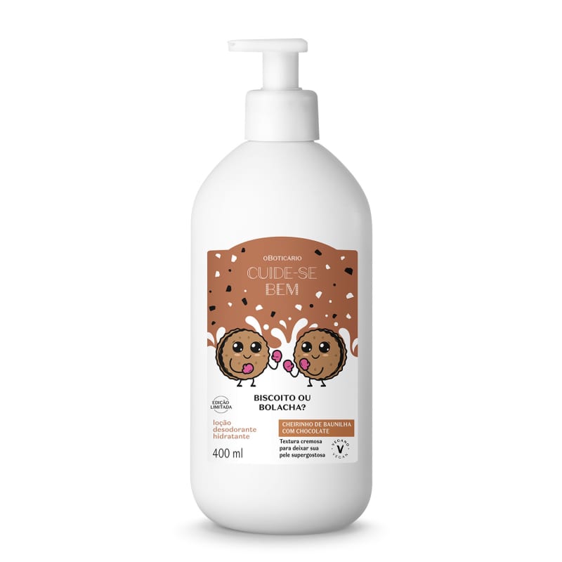 Hidratante Biscoito ou Bolacha - 400ml