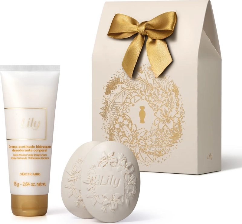 Kit Presente Natal Lily Cuidados (2 itens)